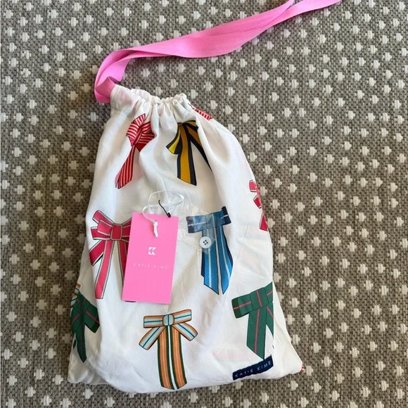 Katie Kime Pajama Shorts Set, Size XL, NEW - Picture 5 of 5